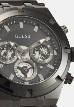 Guess Continental - Chronograph Watch - Black/ Black Sunray -Guess Apparel 536031e971ec4863a6425cc235d4e4c7