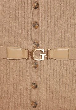 Guess Lena Belted Cardigan Dress - Jumper Dress -Guess Apparel 55d38fd88bbd4bbdaa960544077777b2