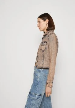 Rose Western Button Up - Denim Jacket - Go Pink Acid Wash -Guess Apparel 5677bd12a76f43768947ad3da661d88b