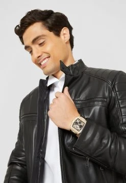 Guess Mens Trend - Chronograph Watch - Black/Gold-Coloured -Guess Apparel 56e32d139b0c4926b00f32d48407c8a8