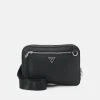 Guess Crtsa Sfno Unisex - Across Body Bag - Black -Guess Apparel 5714510ca03340d7a027d02a9edd723c