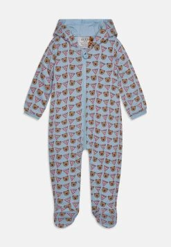 Guess Baby Padded Hooded- Baby Gifts - Frosted Blue