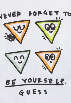 Guess Baby Pants Set - Long Sleeved Top - Pure White -Guess Apparel 580575f1a3d641f2acde7332739ee0b8