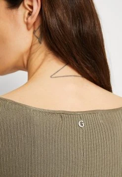 Guess Olivia Dress- Jumper Dress - Mossy Green -Guess Apparel 59df9a52861d4247abcf274caf448753