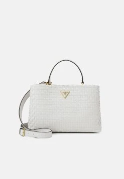 Guess Lisbet Compartment Satchel - Across Body Bag - Stone