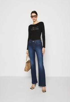 Guess Hevelina Body - Long Sleeved Top - Jet Black -Guess Apparel 5d7b195602384421913f5411d9dbe586