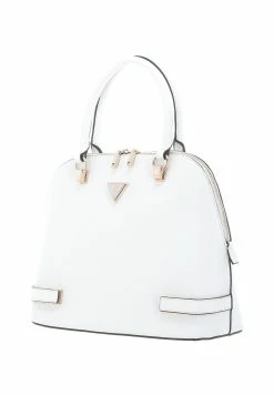 Guess Matilde Dome Satchel - Handbag - White -Guess Apparel 5d98d087ef1540cb8794345414076136
