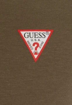 Guess Core Tee - Basic T-Shirt - Desert Green -Guess Apparel 5dd1adc5aa964c9ea0f88530c604acf8