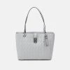 Guess Regilla Noel Tote - Handbag - White -Guess Apparel 5eb37a70ff494d63a8b8cb1e305f908f
