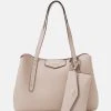 Guess Eco Brenton Girlfriend Satchel - Handbag - Ash Rose -Guess Apparel 5f1ed2fb36774f4b976b3cf150e1a06c