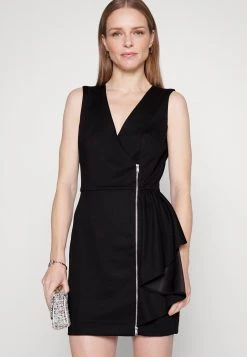 Guess Edit Dress - Day Dress - Jet Black -Guess Apparel 5f65763dc1a3403aa7dab199cb5c07b4