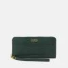 Guess KateyLarge Zip Around - Wallet - Forest -Guess Apparel 60360e7556724c45adaab062d01cb377