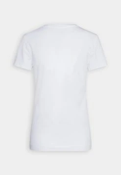 Guess Triangle Flowers - Print T-Shirt - Pure White -Guess Apparel 610835a8f1d148ed92ff91c865a44801