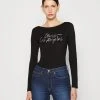 Guess Hevelina Body - Long Sleeved Top - Jet Black -Guess Apparel 6260ea12cbdc4bff8d39fc6d527d1b87