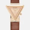 Guess Fame - Watch - Brown/Rose Gold-Coloured