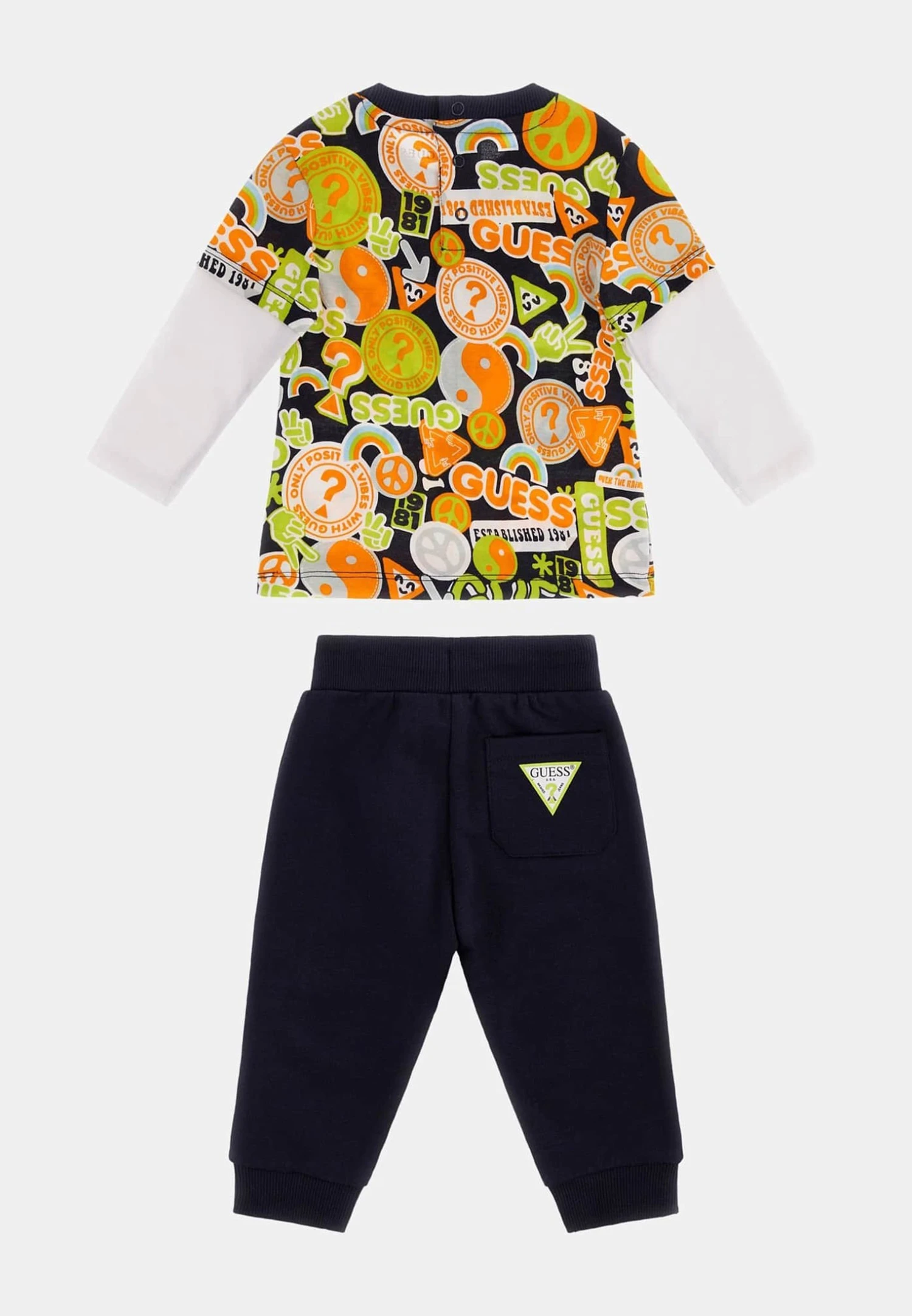 Guess Set - Sweatshirt - Multicolor 4 Guess Set - Sweatshirt - Multicolor - Image 2