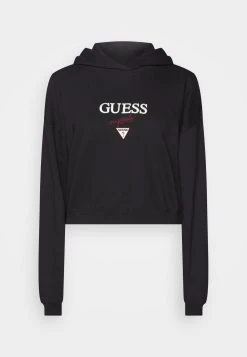 Go Hoodie - Sweatshirt - Jet Black -Guess Apparel 64cb8416c3ca4cc7b44f05aa00a4f47a