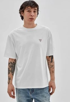 Mit Logo Am Rücken - Print T-Shirt -Guess Apparel 653829fd50674c8f96a01022441eee1f