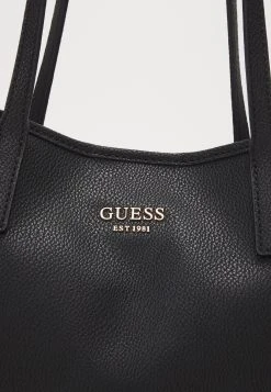 Guess Vikky Tote Set - Handbag - Black -Guess Apparel 65a47f18a0d44f3a9f5cc865a39ae56d