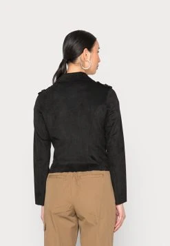 Guess Es Monica - Faux Leather Jacket - Jet Black -Guess Apparel 662f3526d2f64d6d8256cd38d7ecc913