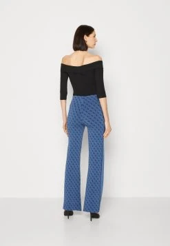 Guess Lise 4G Logo Swtr- Trousers - Blackened Blue 10 Guess Lise 4G Logo Swtr- Trousers - Blackened Blue -Guess Apparel 665f590eb73e491f8d71c3afdb302846