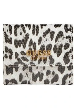 Guess Centre Stage- Wallet - Black/White Leopard