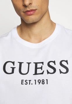 Guess Print T-Shirt - True White -Guess Apparel 67a78a1c01ce4857aa8561310f03fc1a