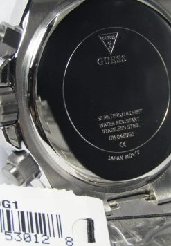 Guess Empire - Chronograph Watch - Silver-Coloured -Guess Apparel 68f53ab9cd5b49cea162c1d535adb618