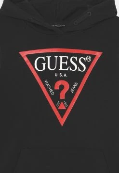 Guess Junior Hooded Core - Sweatshirt - Jet Black -Guess Apparel 6943c6f210244ec8a41ffff009713b99