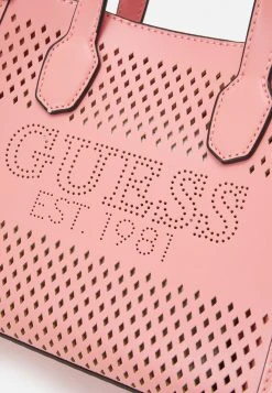 Guess Katey Perf Mini Tote - Handbag - Rose -Guess Apparel 694eaf4b8dd740da8553a3c2a6a8c765