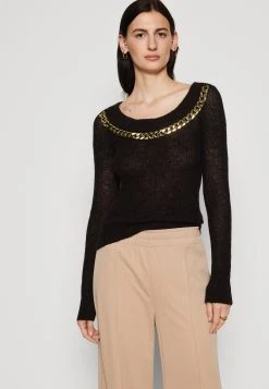 Nuvola Chain Off- Jumper - Jet Black -Guess Apparel 695dba739f78401d8beda07d80aa7a1a