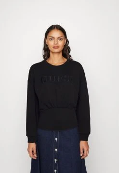 Guess Corset Logo - Sweatshirt - Jet Black