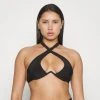 Guess Crossed Wire Bralette - Bikini Top - Jet Black