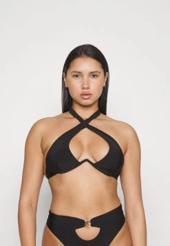 Guess Crossed Wire Bralette - Bikini Top - Jet Black