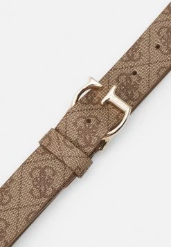 Guess Vikky Adjustable Pant Belt - Belt - Latte Logo -Guess Apparel 6a92e0e7d183490fa5a4d8b1111e9321
