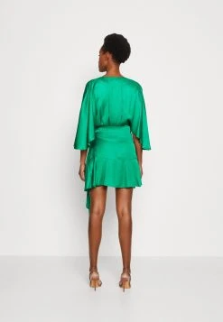 Amera Wrap Dress Solid - Cocktail Dress / Party Dress - Cacti Green -Guess Apparel 6af6b31059a24390b0b72218e4c10051