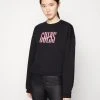 Crewneck - Sweatshirt - Jet Black -Guess Apparel 6c113b2b3f5c462689dd939fb6a26a99