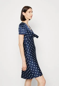 Guess Linda Bowed Dress - Cocktail Dress / Party Dress - Blue -Guess Apparel 6de285648850415e9f07d45d5c08f4a6