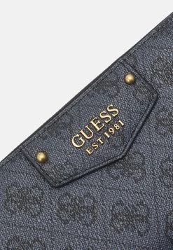 Guess Brenton Zip Around - Wallet - Coal Logo -Guess Apparel 6df50c3faf7044008770f9b5d4b4a2fa