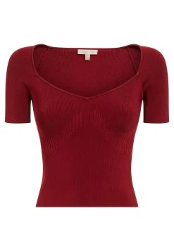 Guess Es Ss Alcosta Mapped - Basic T-Shirt - Rot -Guess Apparel 6eb9261f0809418893d8bd44b280668e