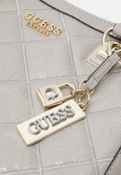 Guess Caddie Girlfriend Satchel - Handbag - Taupe -Guess Apparel 6f0ed5bfb7f64662a4d470eae2dbefa6