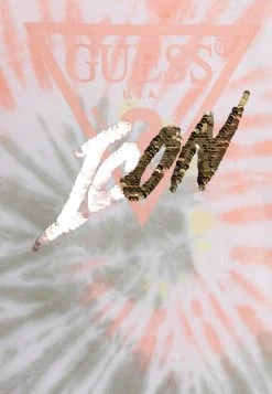 Guess Junior Tie Dye Unisex - Print T-Shirt - Multicolore -Guess Apparel 701f6734d5a8443092d93bfab7045a8e