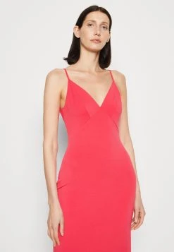 Guess Micro Straps Ramsha Long Dress - Jersey Dress - Karma Pink -Guess Apparel 7048a6b328c04564a6d46847fb67c186