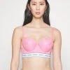 Guess Belle Padded - Balconette Bra - Pinky Flower