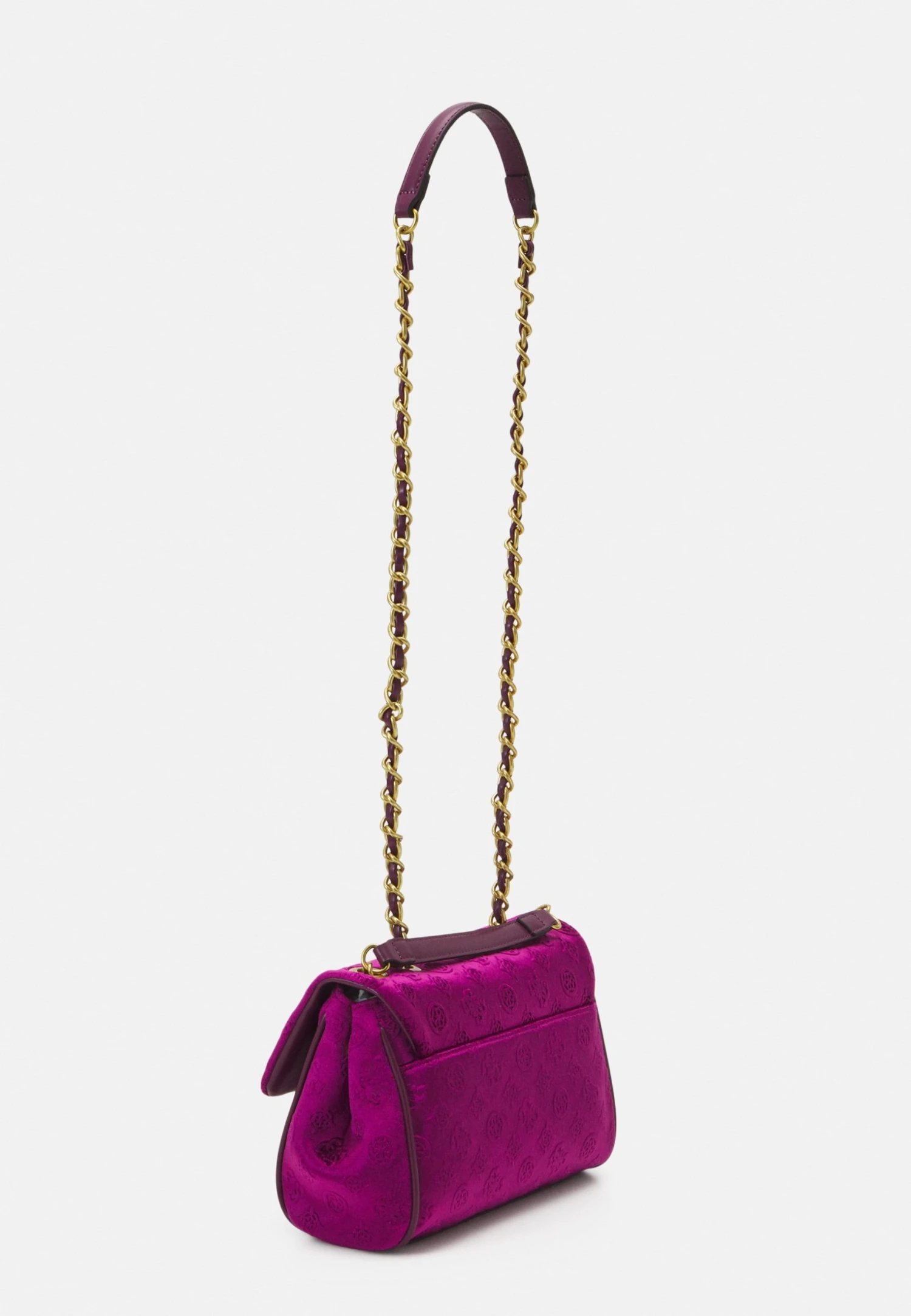 Guess Kimi Convertible Xbody Flap - Across Body Bag - Magenta 4 Guess Kimi Convertible Xbody Flap - Across Body Bag - Magenta - Image 2
