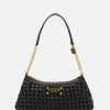 Guess Sicilia Shoulder Bag - Handbag - Black -Guess Apparel 724aefc893734259b49ef955ada89fda