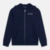 Guess Junior Core Zip Up Hooded Active Unisex - Zip-Up Sweatshirt - Deck Blue