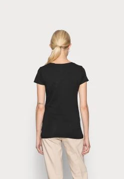 Guess Ghost Logo - Print T-Shirt - Jet Black -Guess Apparel 7307bb63f4c54f5f8f46bd1ee76da33d