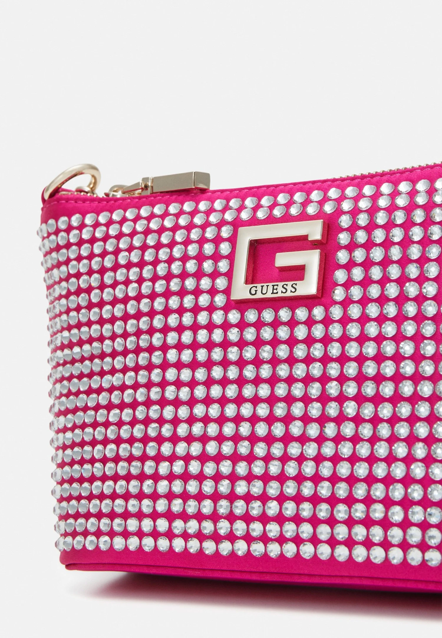 Guess Gilded Glamour Mini Tp Zp Bkct - Handbag - Fuchsia 6 Guess Gilded Glamour Mini Tp Zp Bkct - Handbag - Fuchsia - Image 4