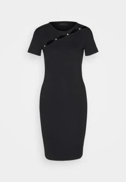 Guess Guendalina Cut Out Dress - Shift Dress - Jet Black -Guess Apparel 76111499a8b447828a5c75831a1b22fe